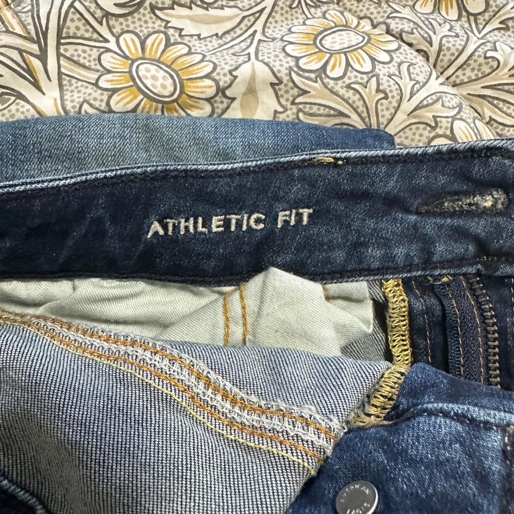 Athletic Fit Denim Jeans